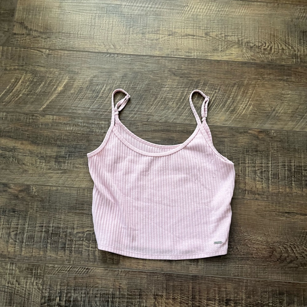 light pink tank top
